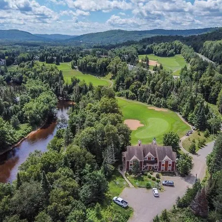 Cozy Chalet On The 9Th Hole La Bete Pool Golf Mont-Tremblant Exterior photo