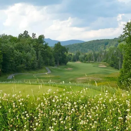 Cozy Chalet On The 9Th Hole La Bete Pool Golf Mont-Tremblant Exterior photo