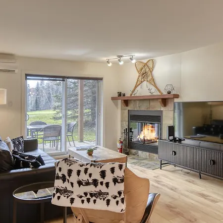 Cozy Chalet On The 9Th Hole La Bete Pool Golf Mont-Tremblant Exterior photo