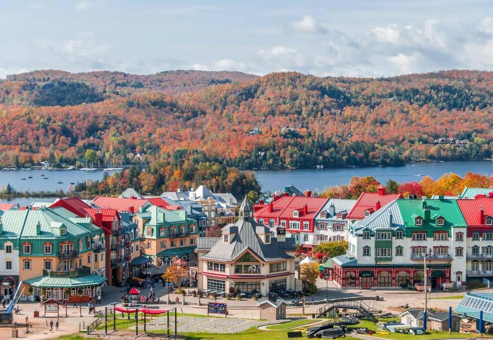 Cozy On The 9th Hole La Bete Pool Golf Chalet Mont-Tremblant